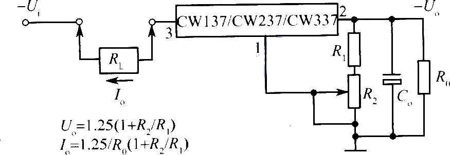 <b>CW</b>137 <b>CW</b>237 <b>CW</b>337组成的的可调恒流源电路