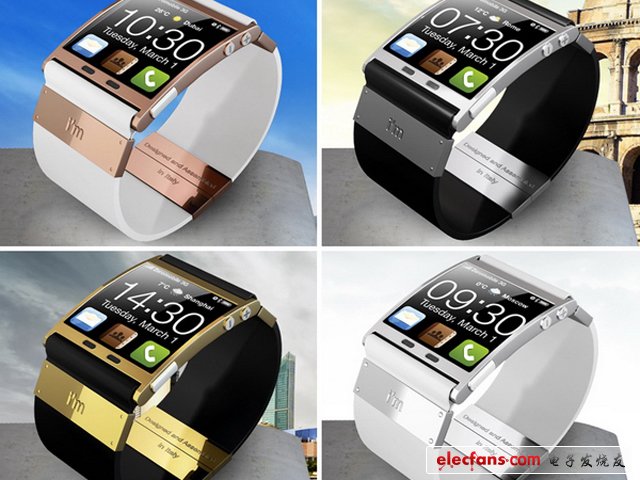 智能手机同步手表: “i‘m watch”是由意大利blue sky威廉希尔官方网站
设计事务所设计的一款触摸屏腕表