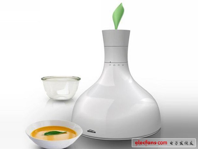 新型花瓶微波炉:这款由Modern Twist Studio设计师Woo Seokmoon设计的新型花瓶微波炉