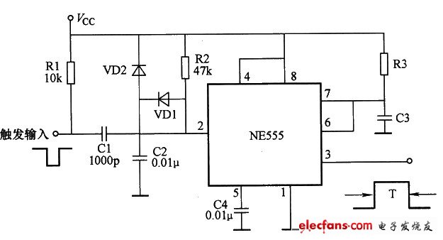电源置位定时电路