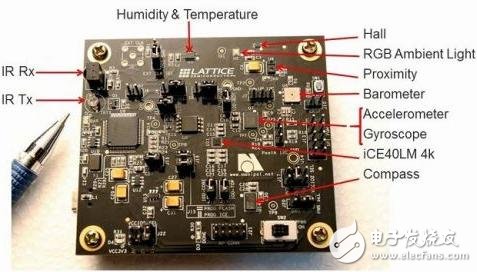 　iCE40LM传感器子卡